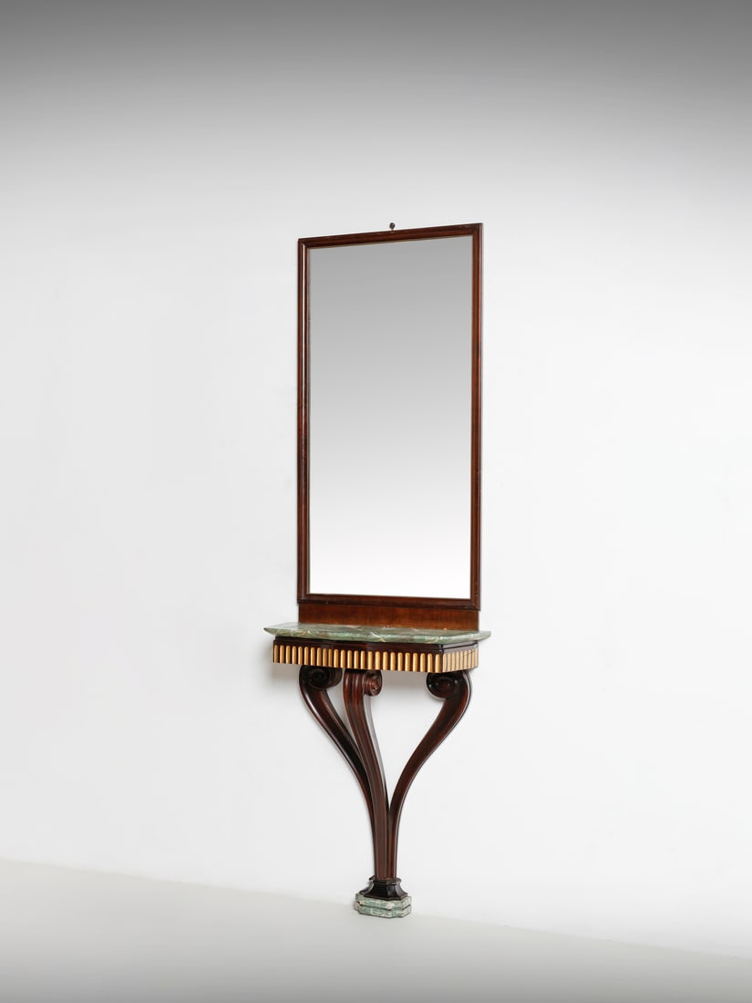 MANIFATTURA MILANESE Console with mirror. (1 of 2)