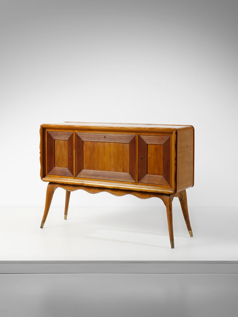 MANIFATTURA ITALIANA Three-door sideboard. (1 of 3)