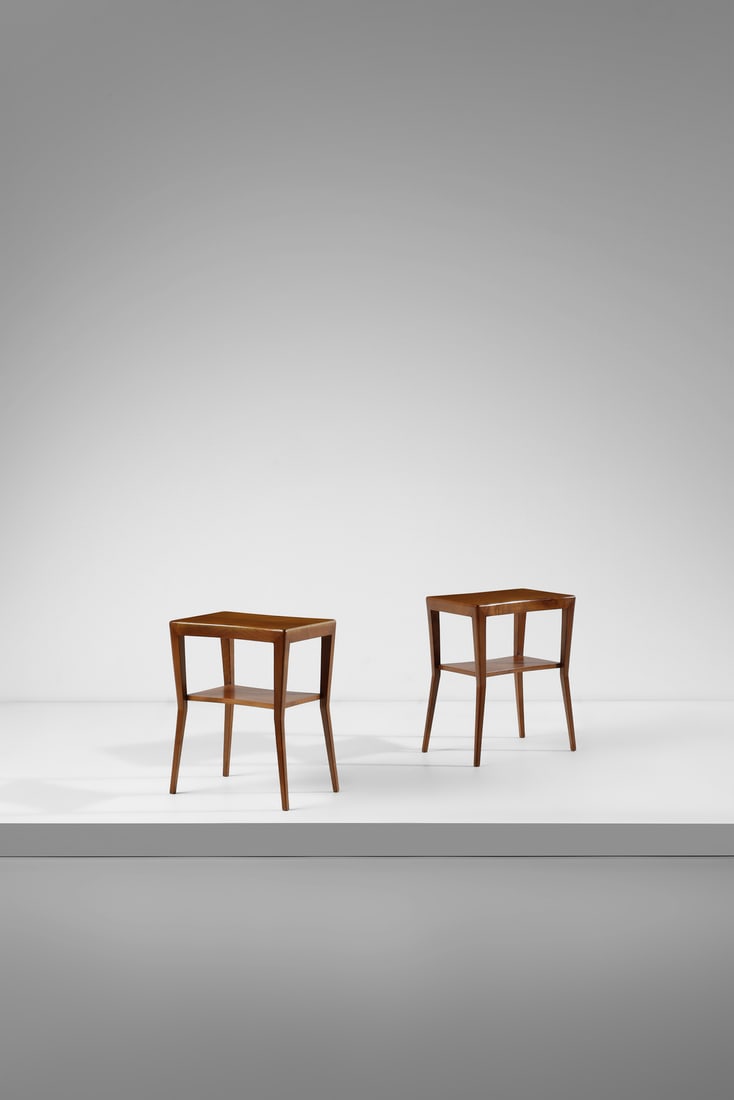 MANIFATTURA ITALIANA Pair of bedside tables. (1 of 6)