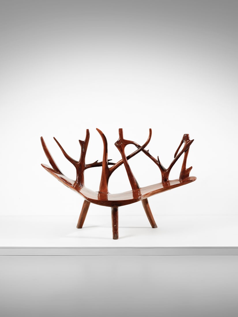 Attributed to ELVIO BECHERONI Sculptural sofa. (1 of 3)