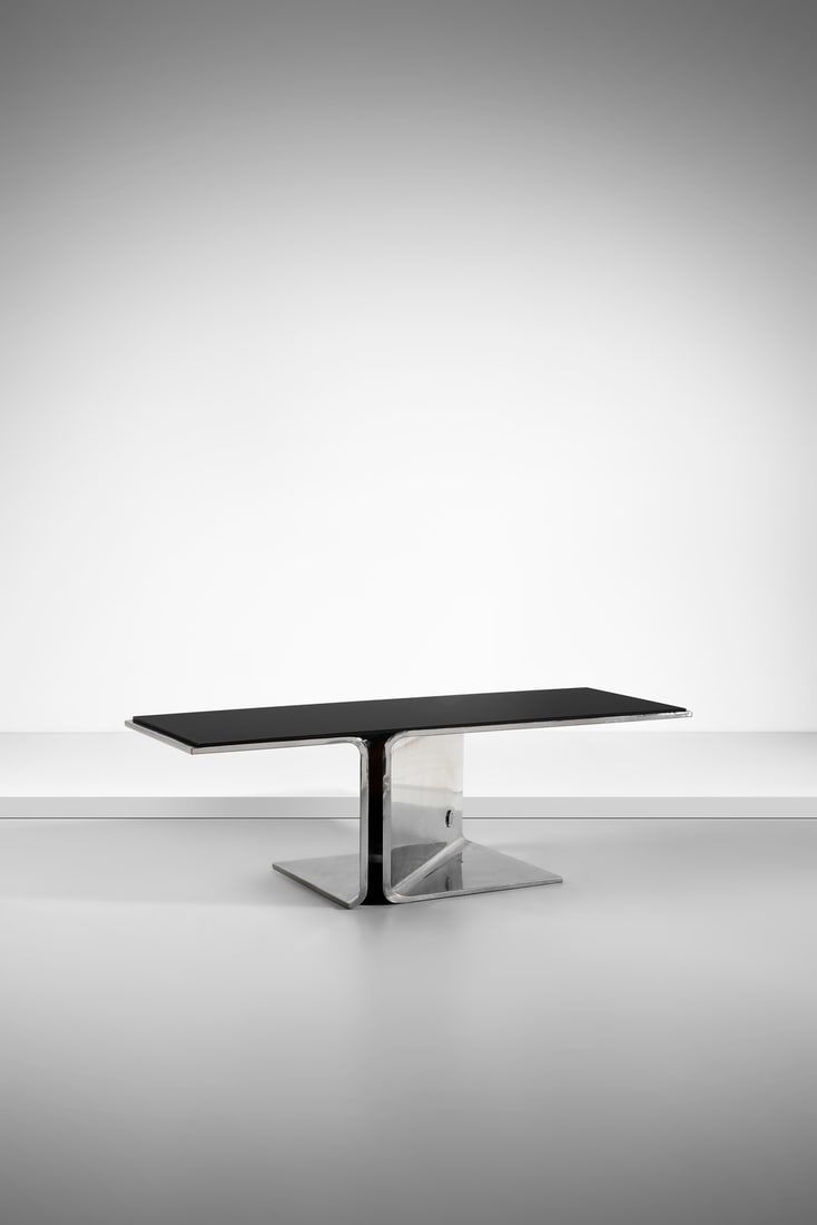 CLAUDIO SALOCCHI Rare Distico table for Sormani, Arosio. (1 of 5)