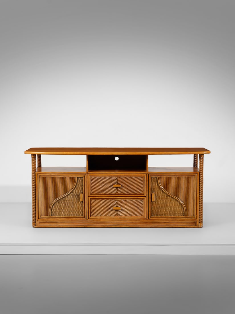 Attributed to VIVAI DEL SUD Two-door and two-drawer sideboard. (1 of 3)