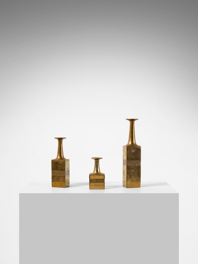 BRUNO GAMBONE Three vases, Florence. (1 of 2)