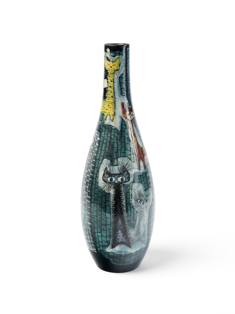 OTELLO ROSA Vase, San Polo manufacture. (1 of 3)
