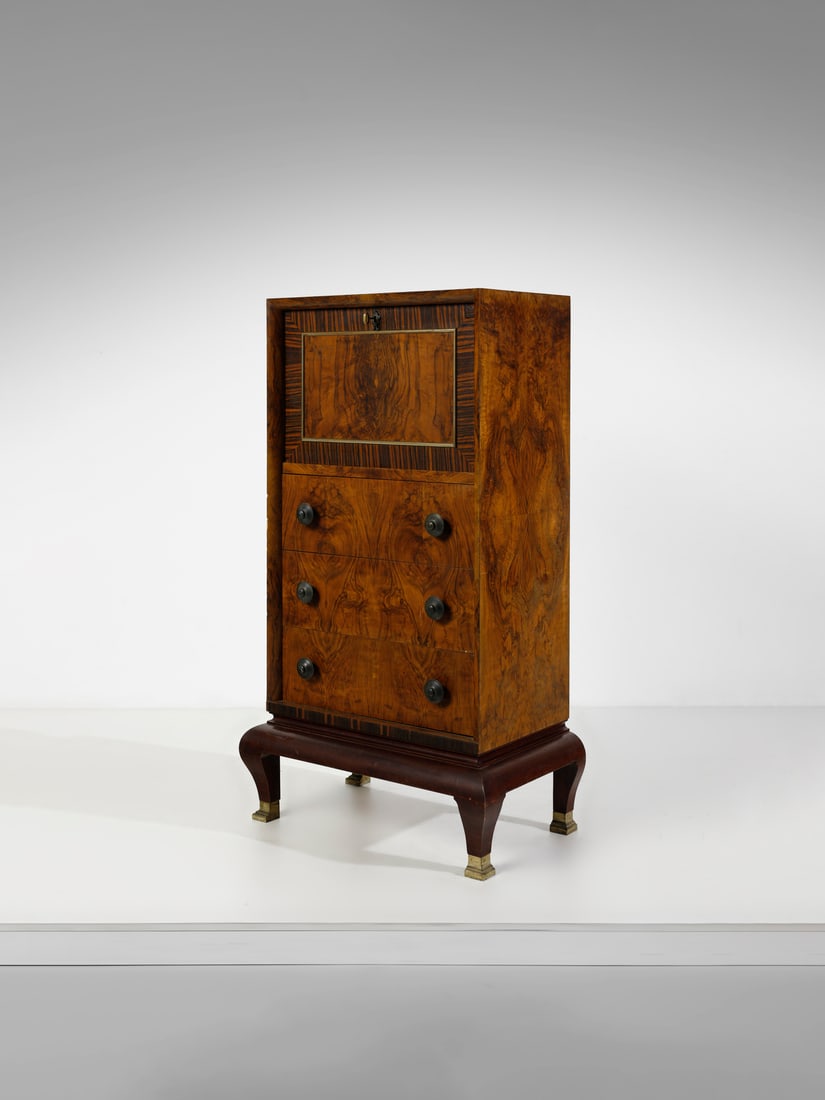 MANIFATTURA ITALIANA Chest of drawers with drop-leaf. (1 of 5)
