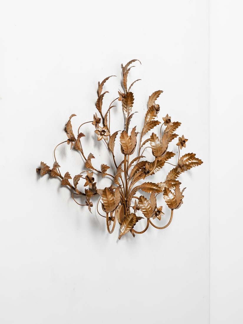 MANIFATTURA FIORENTINA Large wall lamp. (1 of 2)