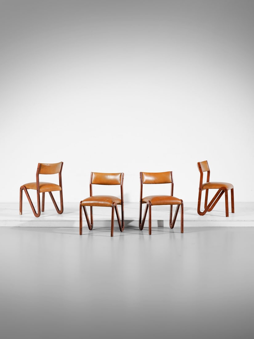 MANIFATTURA ITALIANA Four chairs. (1 of 2)