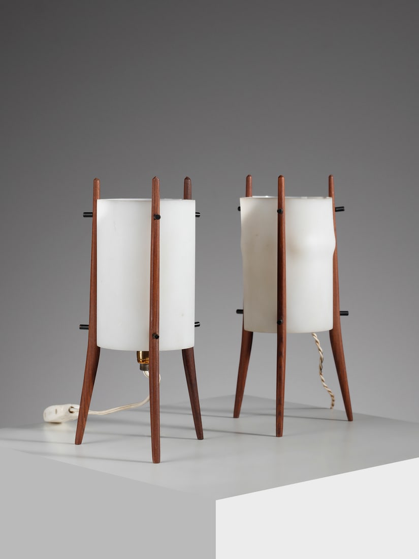 MANIFATTURA ITALIANA Pair of table lamps. (1 of 1)