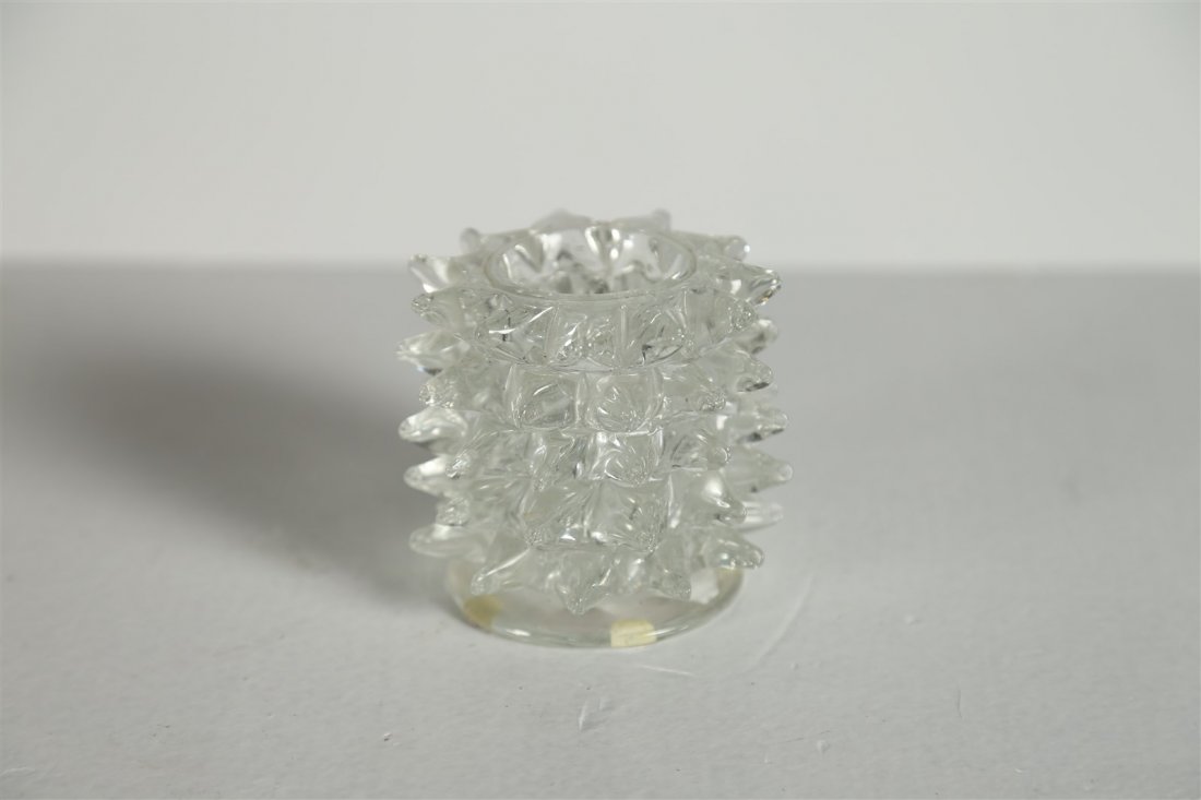 ERCOLE BAROVIER Portapenne in vetro rostrato. (1 of 1)