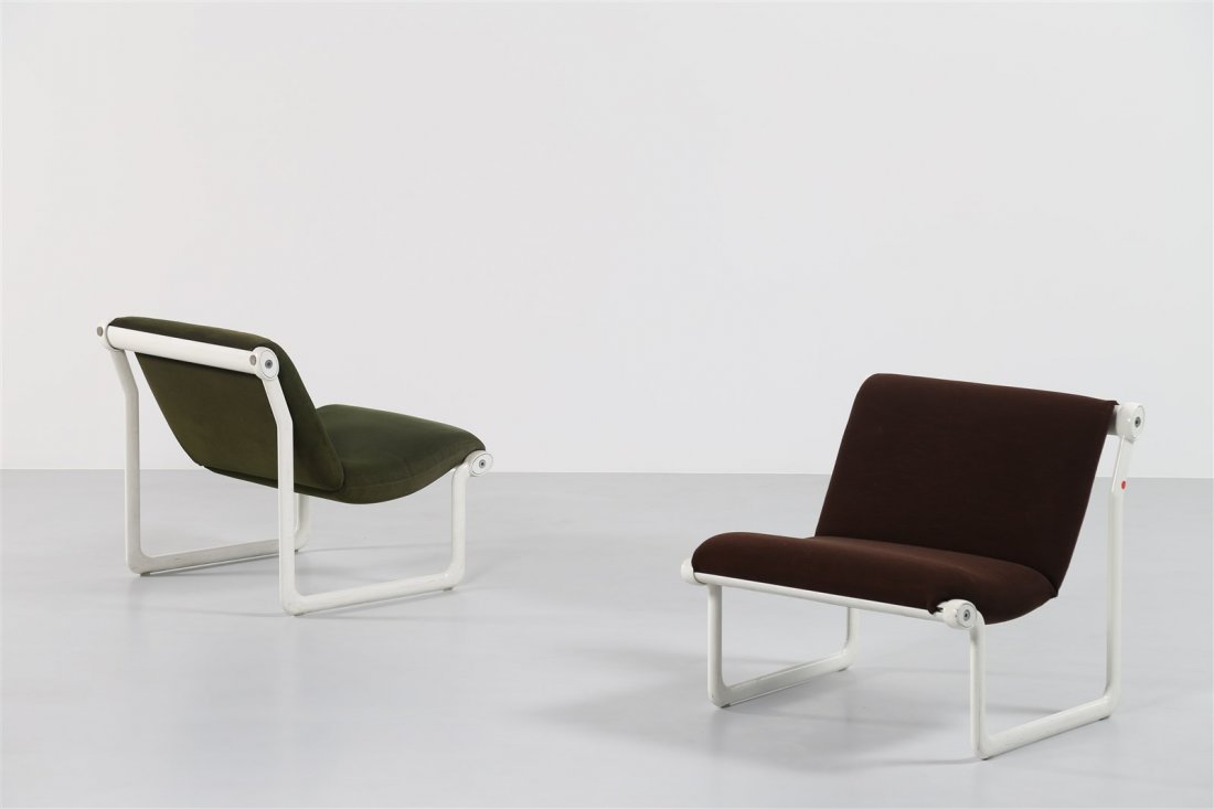 JASPER MORRISON KNOLL Per Knoll. Coppia di poltrone. (1 of 1)