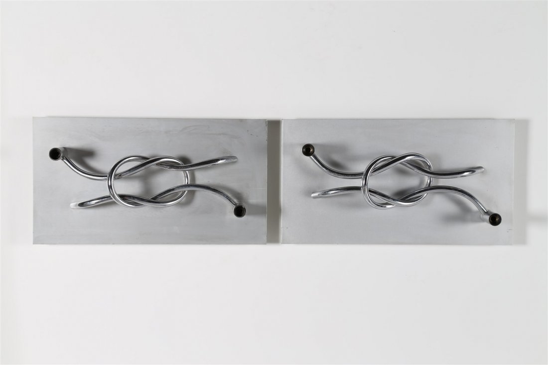 GAE AULENTI Coppia di appliques. (1 of 1)