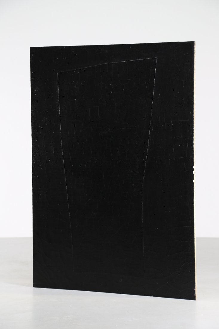 PAOLO COTANI Untitled.: COTANI PAOLO (1940 - 2011) Untitled. 1992. Oil and acrylics on board. Cm 140,00 x 200,00. Title, signature and yaer at the back.