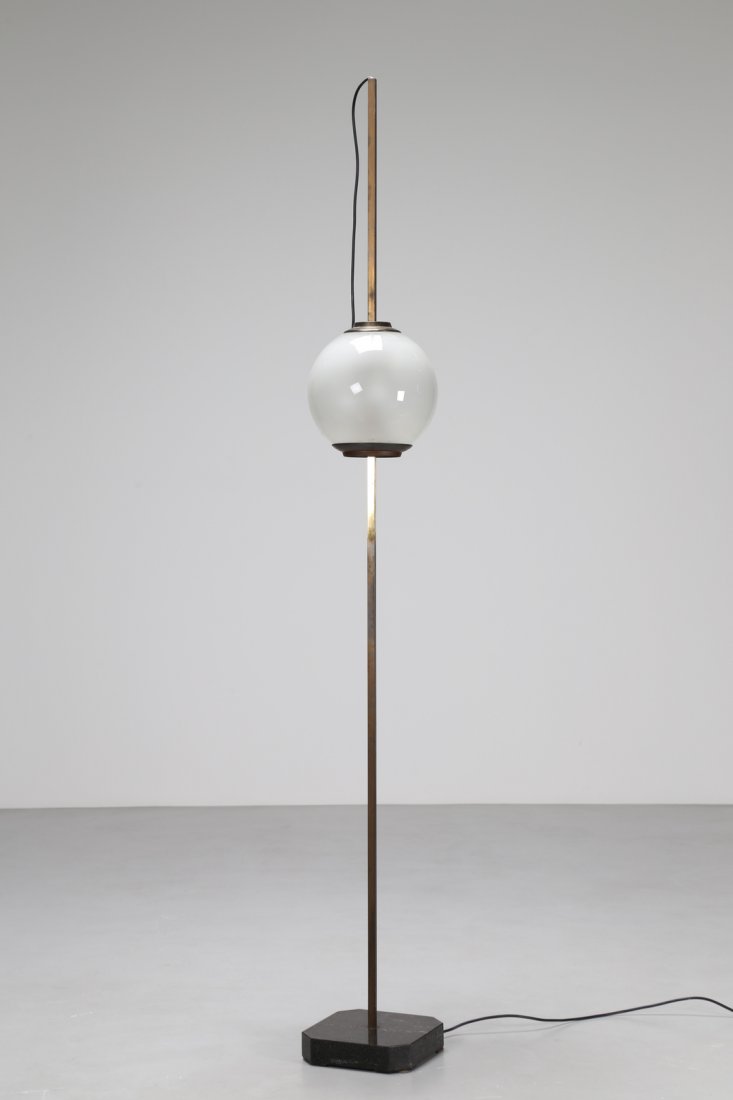 LUIGI CACCIA DOMINIONI Floor lamp LTE10 with globe in (1 of 2)