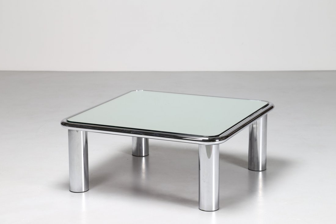 GIANFRANCO FRATTINI Tavolino da caffe' per Cassina anni (1 of 1)