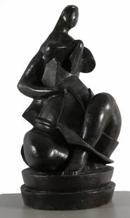 BALTASAR LOBO Untitled.: LOBO BALTASAR (1910 - 1993) Untitled. Bronze. Cm 27,00 x 55,00 x 30,00. 2/5. Signature and edition at the base.