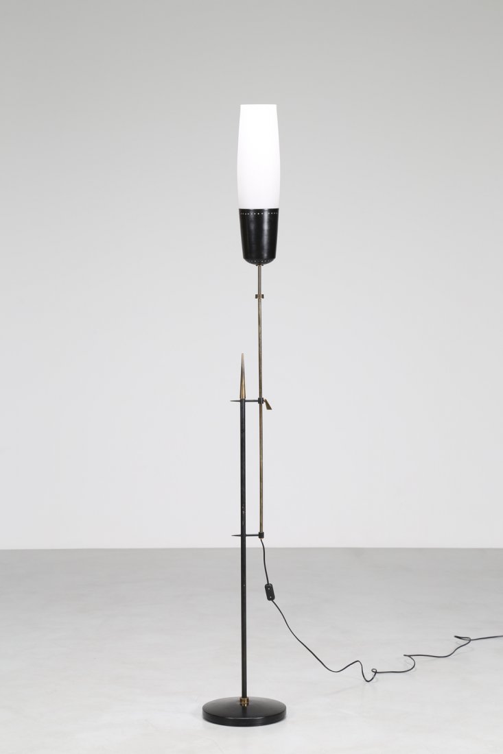 MANIFATTURA ITALIANA  Piantana saliscendi in metallo (1 of 4)