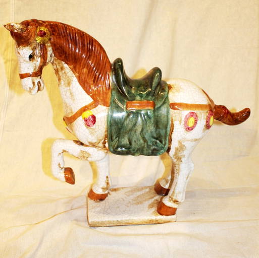 Large Ceramic Tang Horse Statue