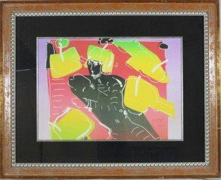 Framed Peter Max Print / Art: Peter Max's art is one of the most recognized styles that exist today. Peter began his successful journey in the sixties, when he quickly established himself as a talent, not only in design, but as a