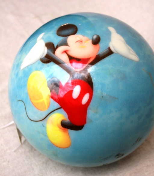 Vintage Mickey Mouse Bowling Ball