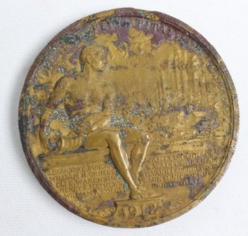 Commercial Credit Company Medal: MEDALLIC ART CO. N.Y. Commercial Credit Company, Alexander Edward Duncan, founder, 1912-1937, bronze. d: 3` Bronze struck medal with obverse depicting facing male bust flanked by dates "1912" and "193