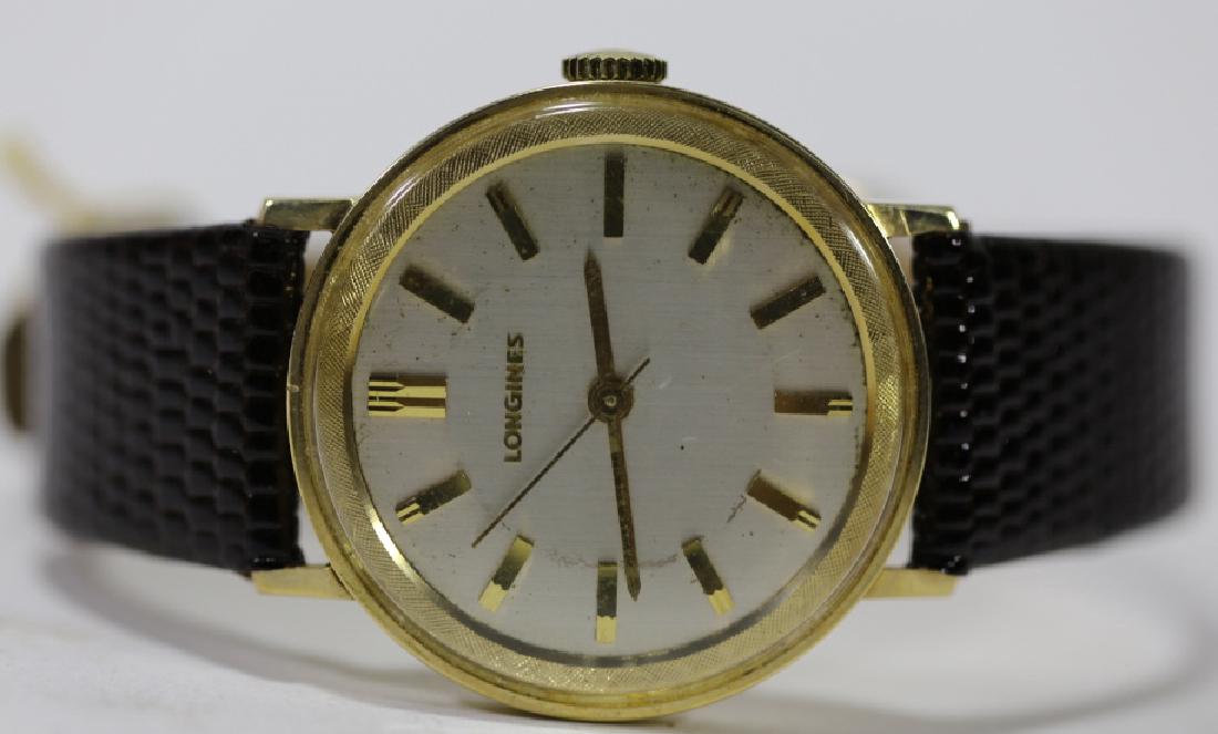 LONGINES SOLID GOLD VINTAGE MENS WATCH: LONGINES SOLID GOLD VINTAGE MENS WATCH