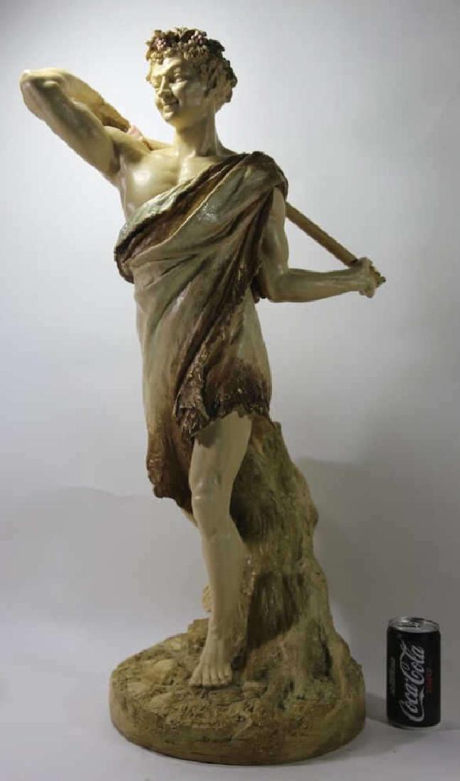 ROYAL WORCESTER PORCELAIN FIGURE OF BACCHUS: ROYAL WORCESTER PORCELAIN FIGURE OF BACCHUS