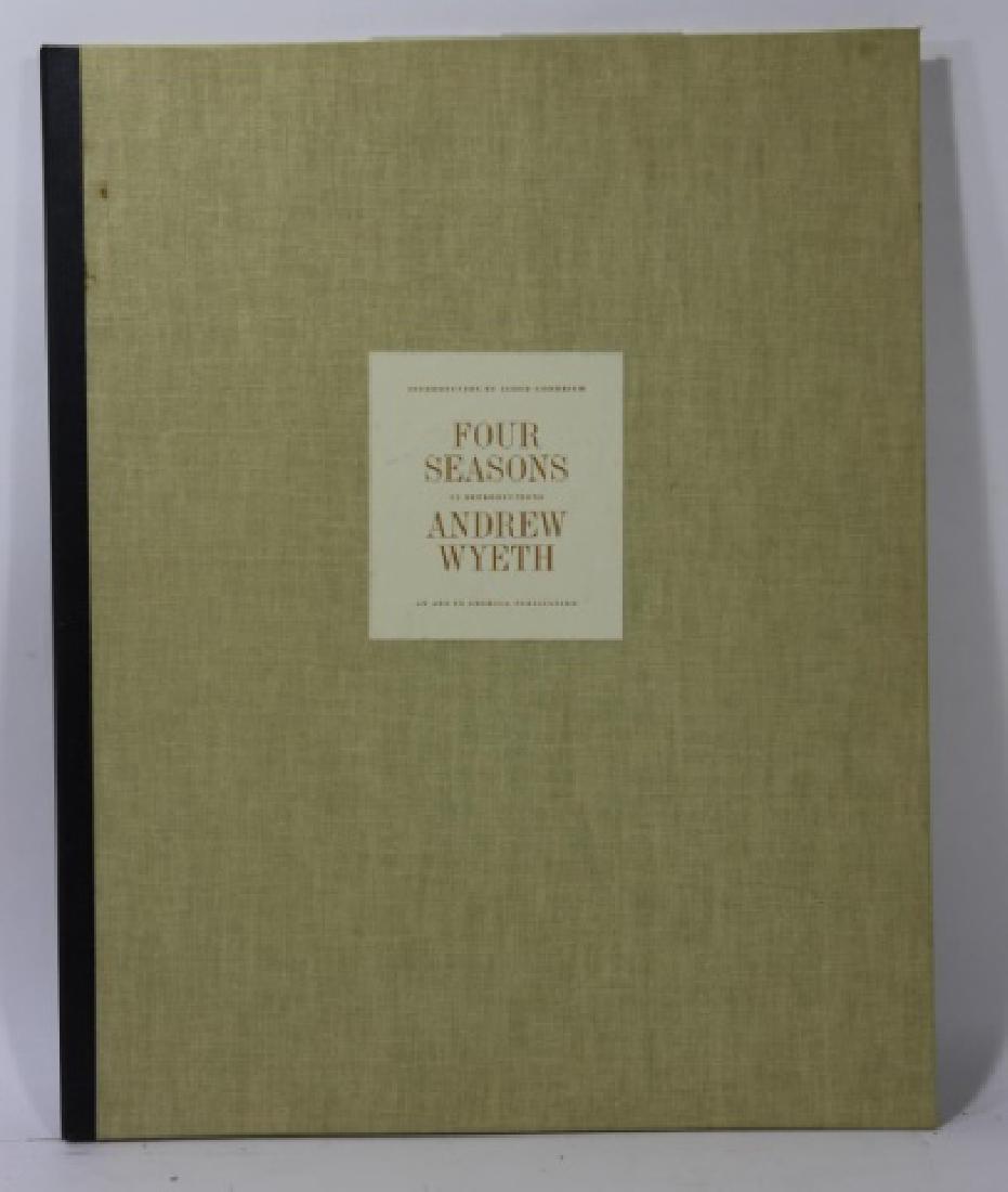 "FOUR SEASONS" ANDREW WYETH PORTFOLIO: WITH SIX DIFFERENT IMAGES