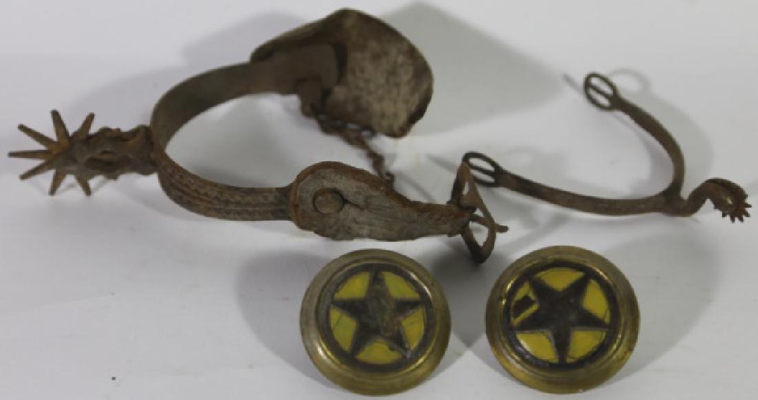 ANTIQUE SPUR / COWBOY GROUPING: ANTIQUE SPUR / COWBOY GROUPING