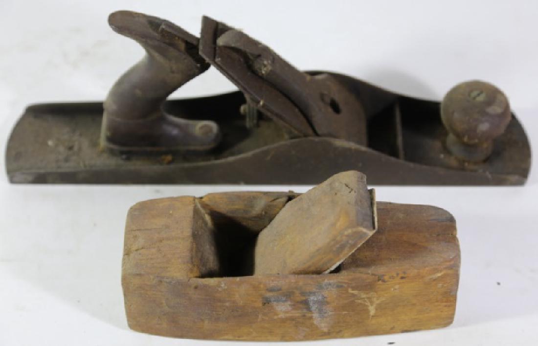ANTIQUE WOOD PLANE GROUPING (1 of 7)