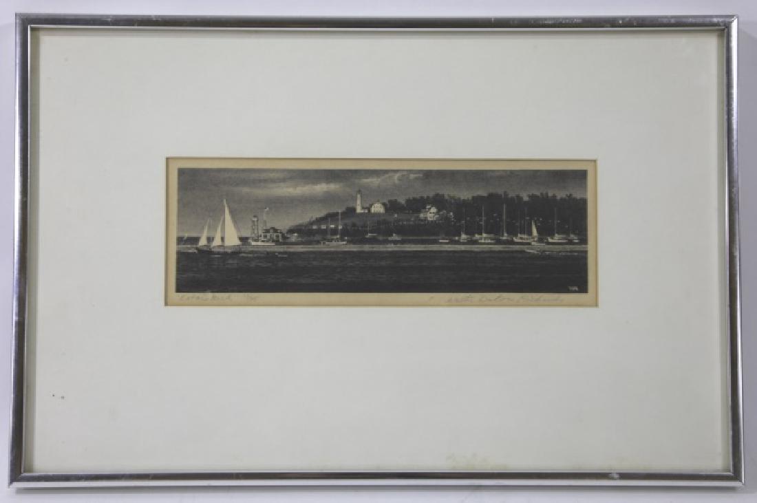 WALTER DUBOIS RICHARDS (1907-2006)"EATON'S NECK" (1 of 9)