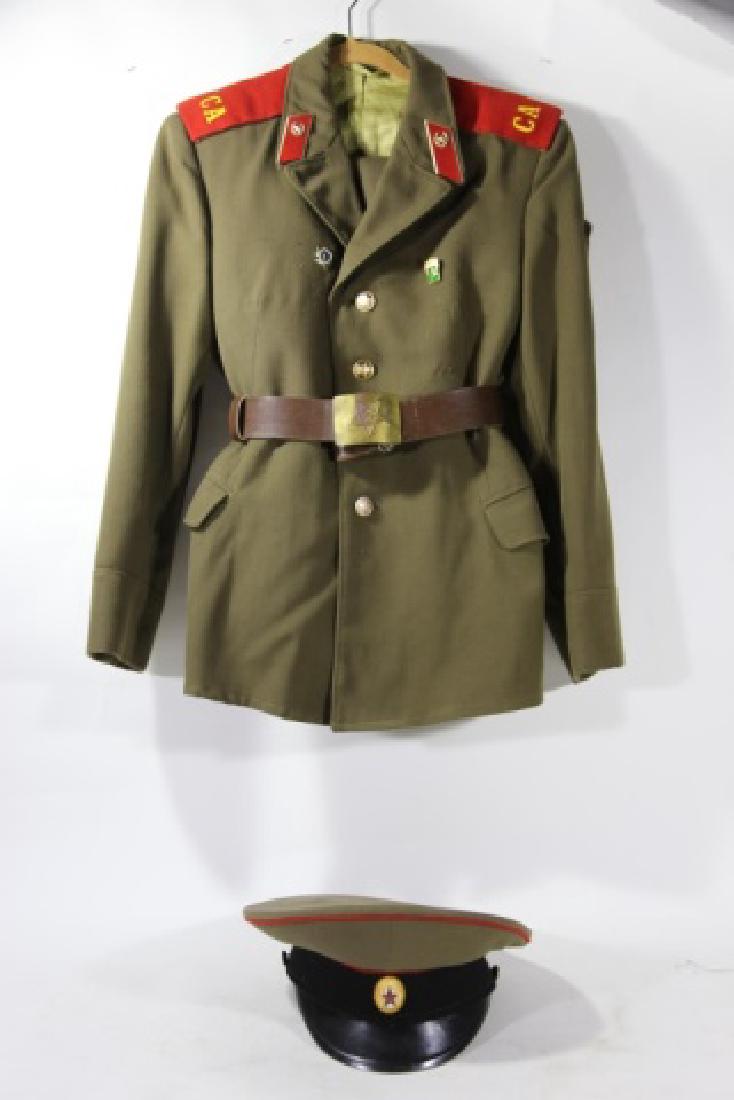 RUSSIAN ANTIQUE COLD WAR ERA DRESS UNIFORM: RUSSIAN ANTIQUE COLD WAR ERA DRESS UNIFORM
