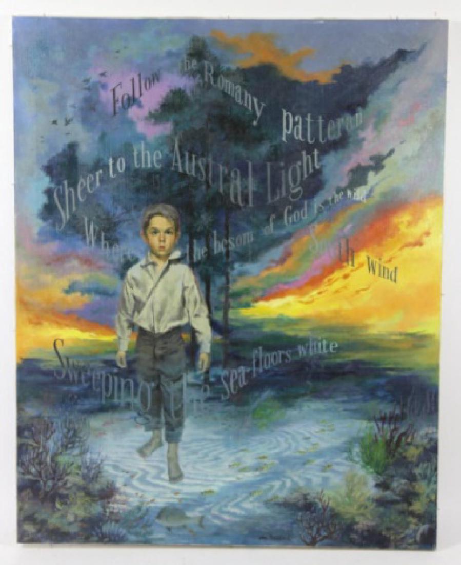 JOHN McCLELLAND (AMERICAN 1919-2016) OIL ON CANVAS (1 of 6)