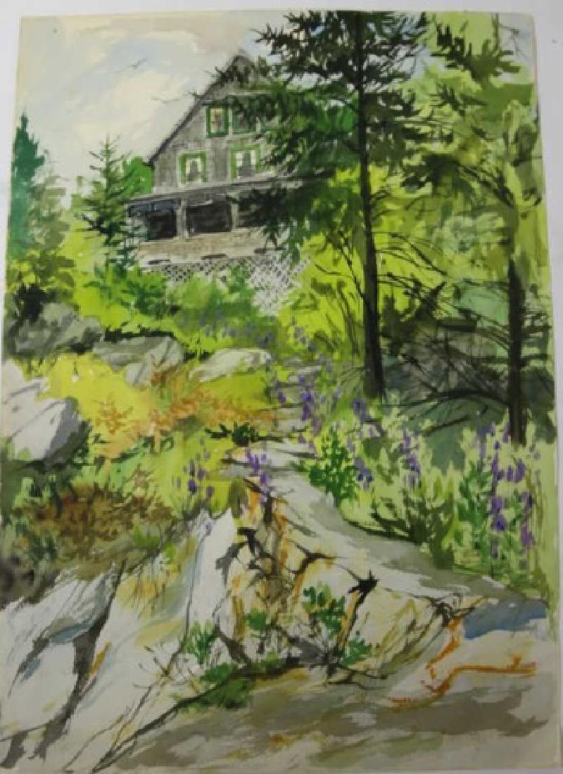 JOHN McCLELLAND (AMERICAN, 1919-2016) ORIGINAL (1 of 4)