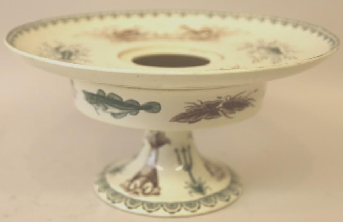 FRENCH ANTIQUE SHELFISH & SEAFOOD RAISED PLATEAU: FRENCH ANTIQUE SHELFISH & SEAFOOD RAISED PLATEAU 6 X 12"