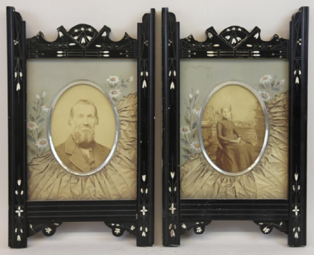 AMERICAN ANTIQUE EASTLAKE INLAID FITTED  FRAMES (1 of 5)