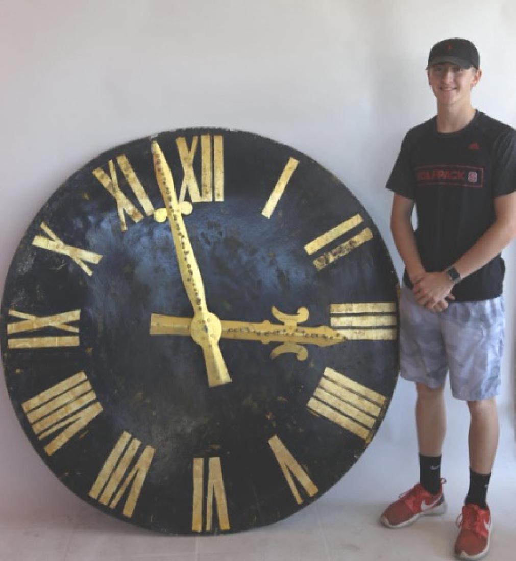 FRENCH VINTAGE LARGE CLOCK FACE (1 of 5)