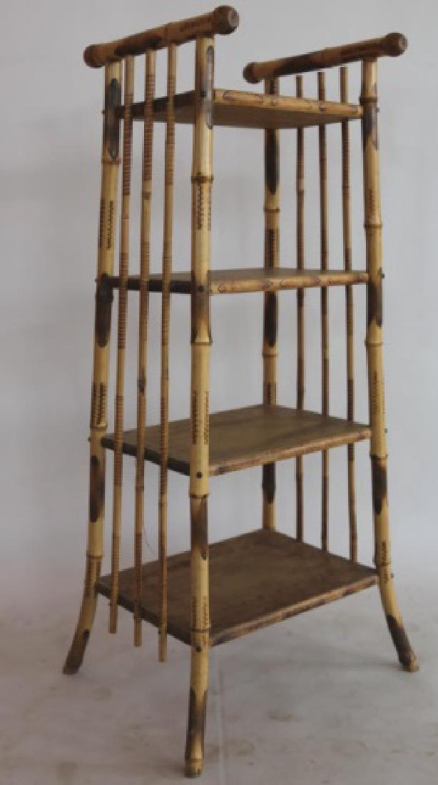 ENGLISH BAMBOO BOOK CASE (1 of 7)