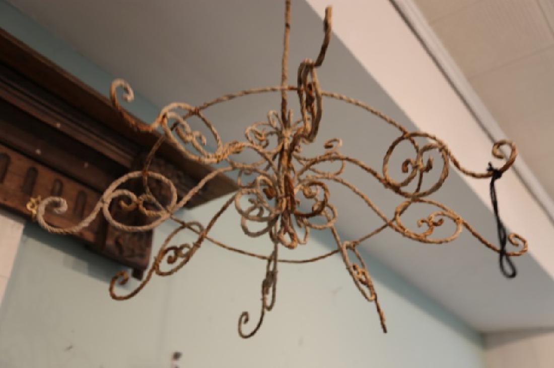 FRENCH ANTIQUE HERB DRYING RACK (1 of 4)