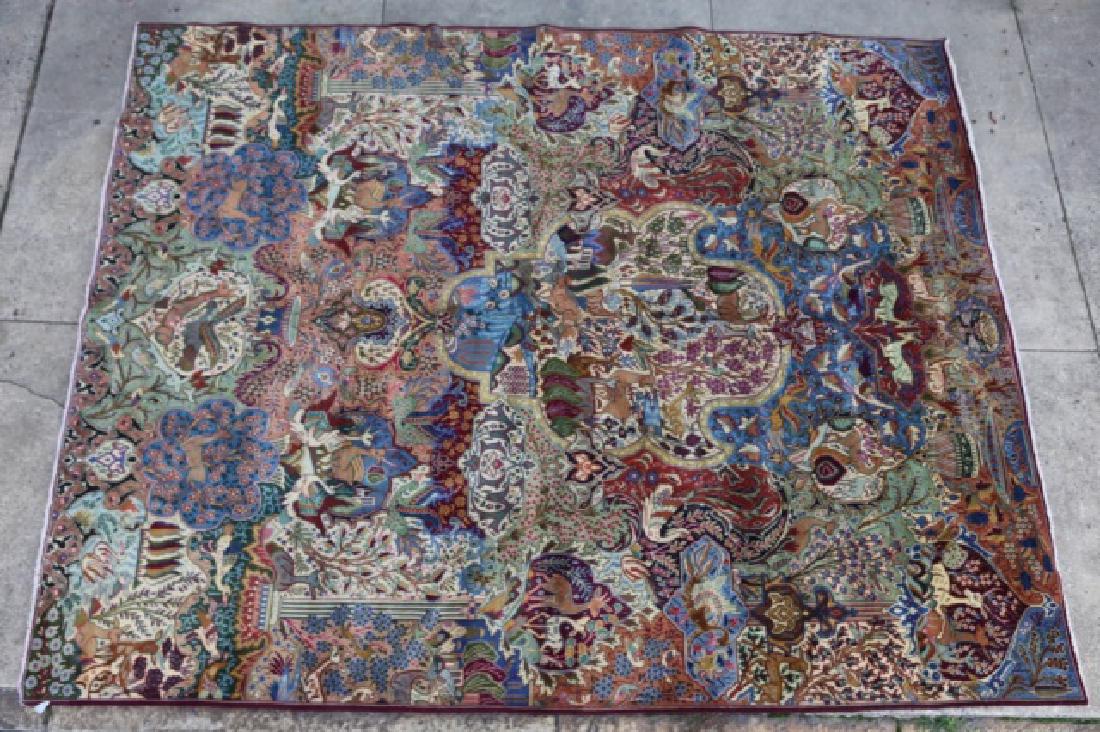 TURKISH FINE KASHMAR HAND WOVEN ROOM SIZE CARPET (1 of 10)