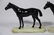 EQUESTRIAN BRONZE BOOKEND SCULPTURES ON ONYX BASES - 5