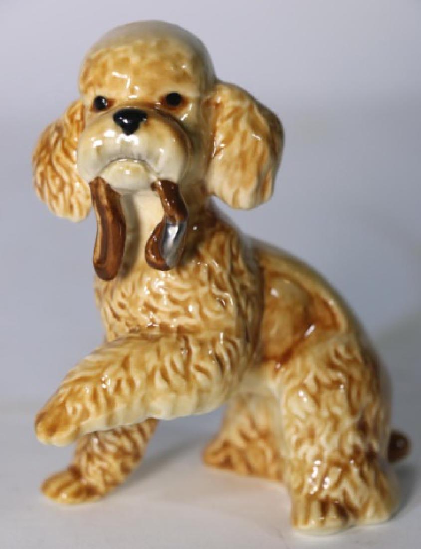 GOEBEL PORCELAIN COCKER SPANIEL FIGURINE: GOEBEL PORCELAIN COCKER SPANIEL FIGURINE 4 X 3"