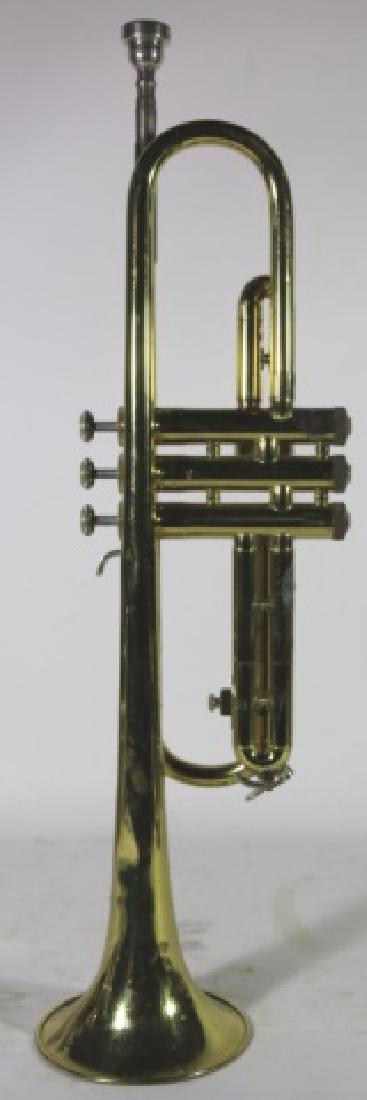 SELMA BUNDY VINTAGE BRASS TRUMPET: SELMA BUNDY VINTAGE BRASS TRUMPET WITH CASE