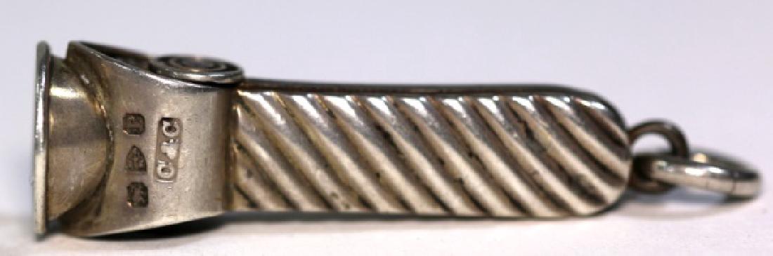 ALBERT COHEN & CHARLES SOLOMON STERLING CIGAR: ALBERT COHEN & CHARLES SOLOMON STERLING SILVER CIGAR CUTTER