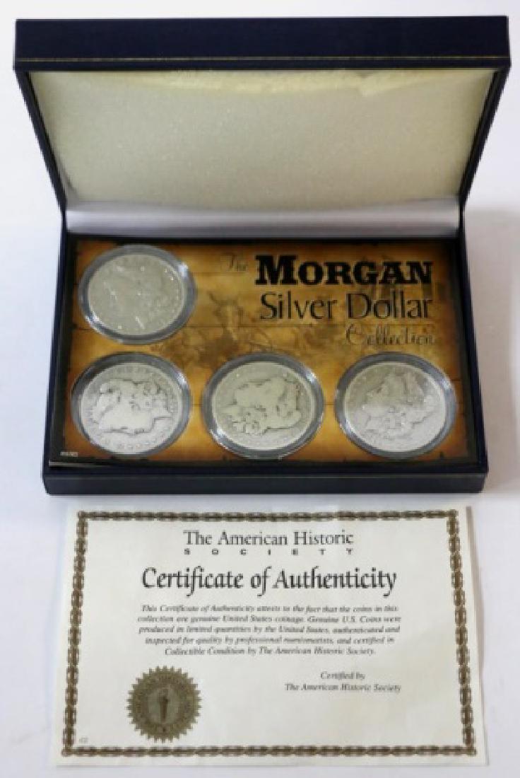 MORGAN SILVER DOLLAR SLABBED PROOF GROUPING: MORGAN SILVER DOLLAR SLABBED PROOF GROUPING