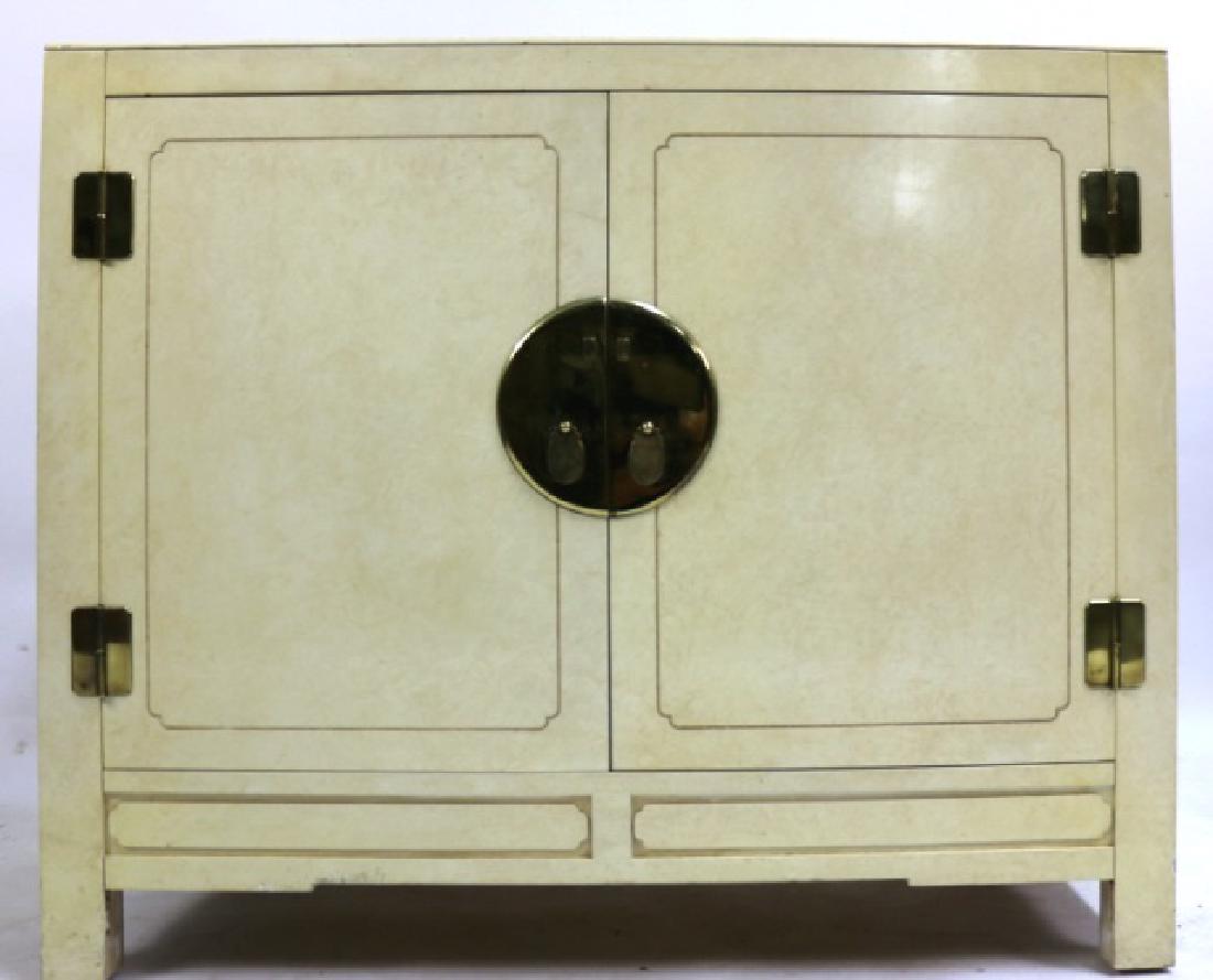 HICKORY WHITE MID-CENTURY MODERN ASIAN BAR CONSOLE (1 of 6)