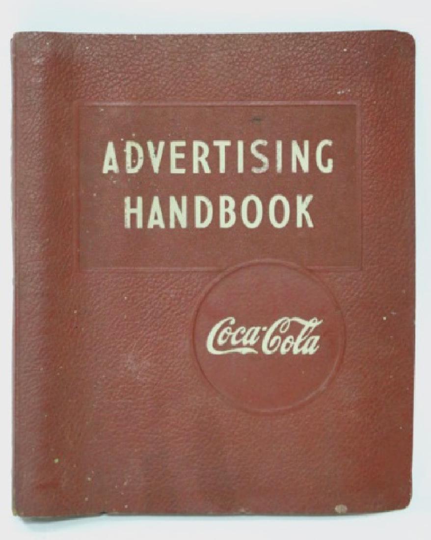 COCA-COLA ANTIQUE ADVERTISING BINDER: COCA-COLA ANTIQUE ADVERTISING BINDER FULL OF COCA-COLA ADVERSTISING MOCK-UPS. ALL ORIGINAL