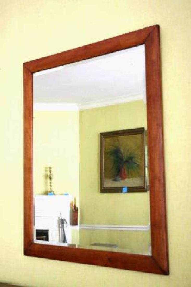 AMERICAN SOUTHERN  ANTIQUE BEVELED MIRROR (1 of 2)