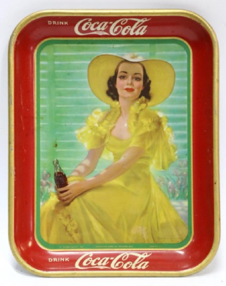 COCA-COLA VINTAGE TOLE TRAY (1 of 4)