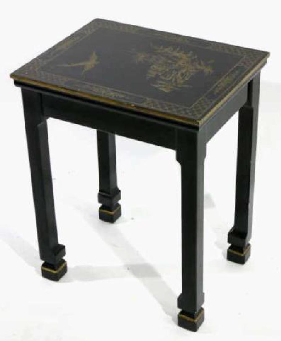 JAPANESE FINE LACQURED ASIAN SIDE TABLE (1 of 4)