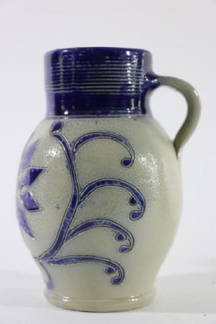 ANTIQUE SALT GLAZE PITCHER (1 of 6)